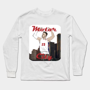 Blake Griffin Motor City Detroit Pistons Long Sleeve T-Shirt